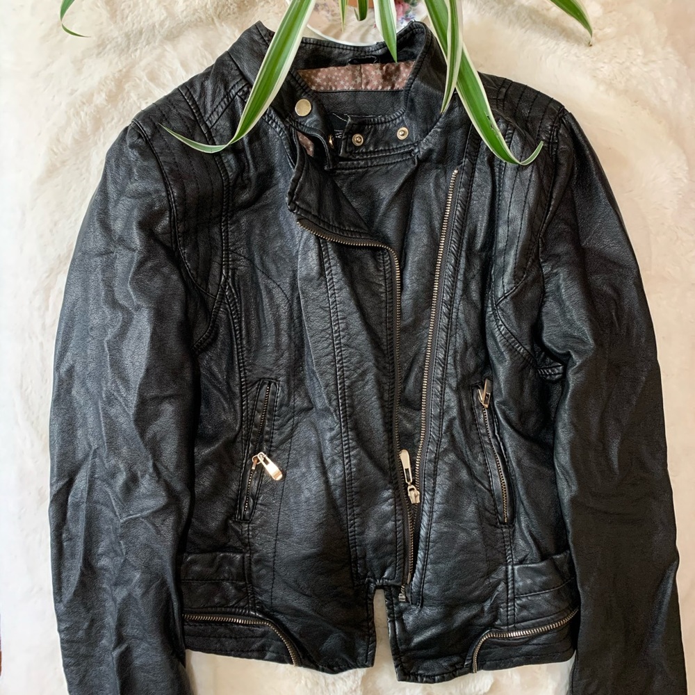 **VEGAN** Leather Jacket